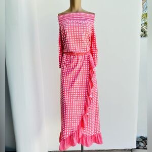 Cabana Life Red Gingham Dress